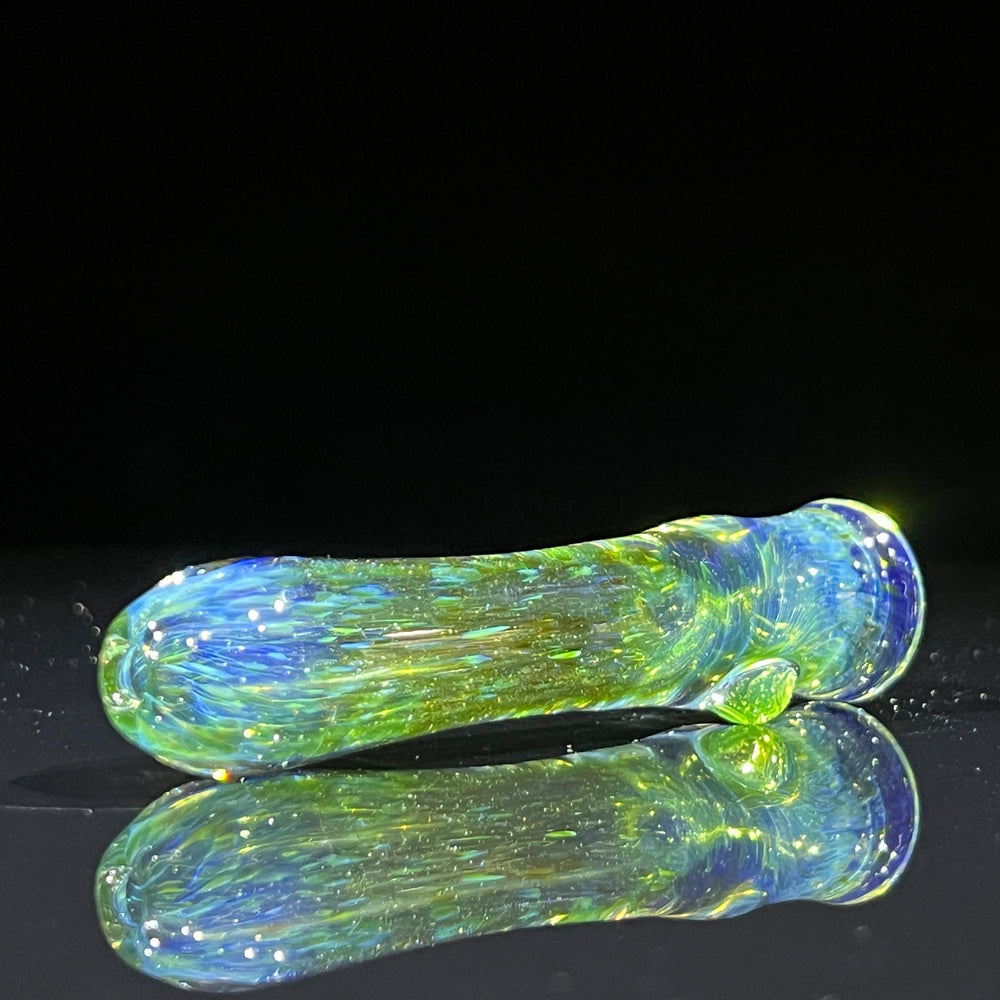 Mystery Aventurine Chillum & Case Combo Glass Pipe Chuck Glass