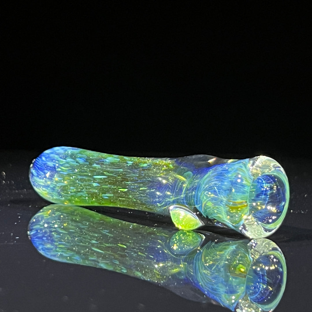 Mystery Aventurine Chillum & Case Combo Glass Pipe Chuck Glass