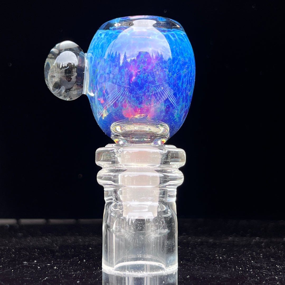 14mm Purple Nebula Pull Slide Accessory Tako Glass   