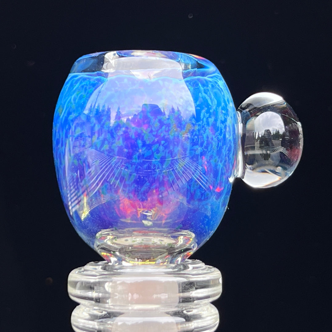 14mm Purple Nebula Pull Slide Accessory Tako Glass   