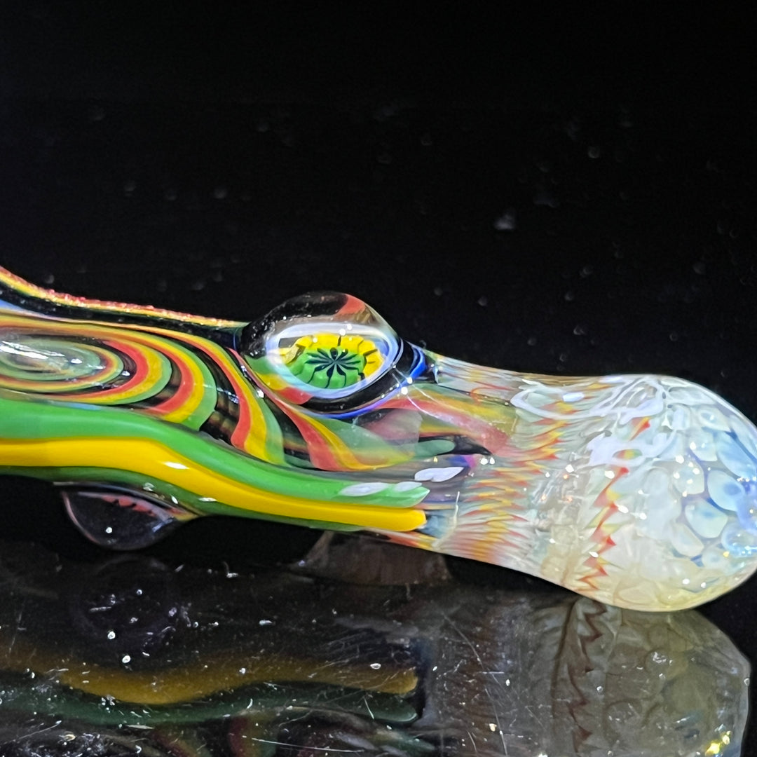 Glass Berry Cupcake Sidecar Bubbler Glass Pipe Glass Berry Cupcake