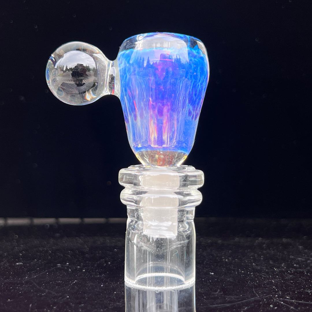 14mm Purple Nebula Pull Slide Accessory Tako Glass   