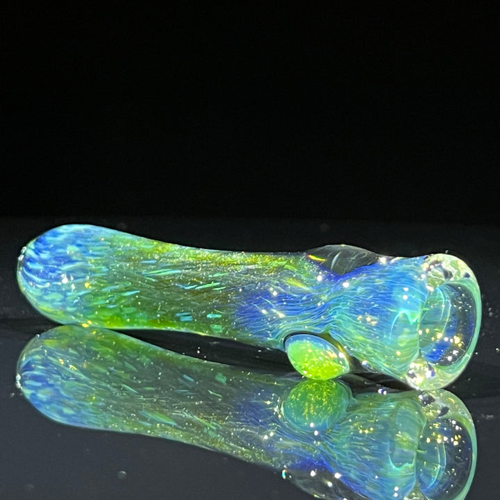 Mystery Aventurine Chillum & Case Combo Glass Pipe Chuck Glass