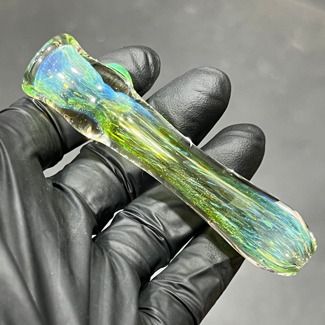 Mystery Aventurine Chillum & Case Combo Glass Pipe Chuck Glass