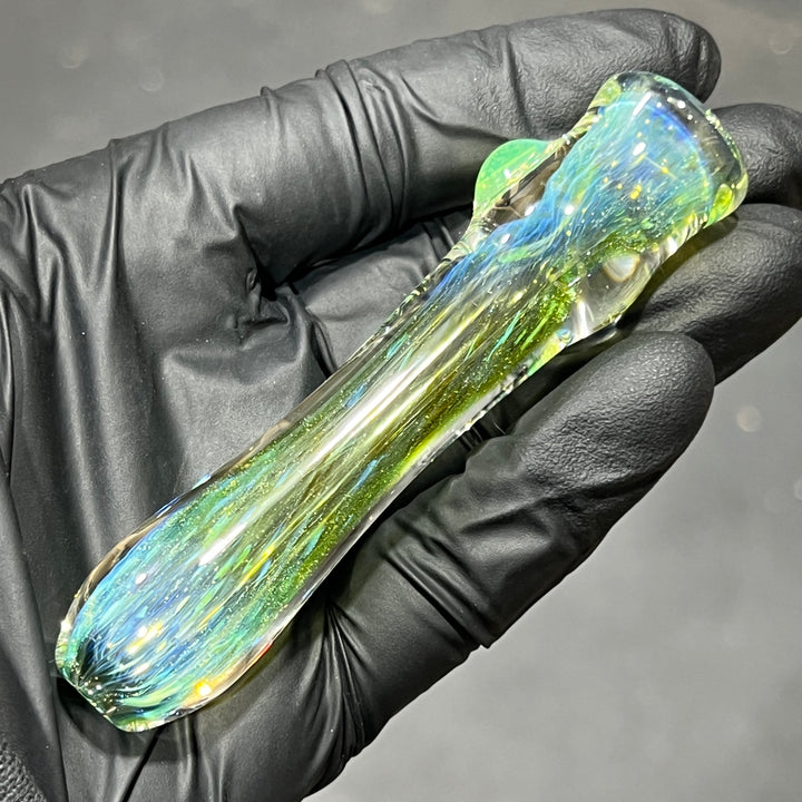 Mystery Aventurine Chillum & Case Combo Glass Pipe Chuck Glass