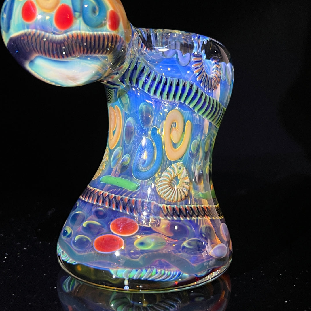 Sherlock Bubbler Glass Pipe Tiny Mike   