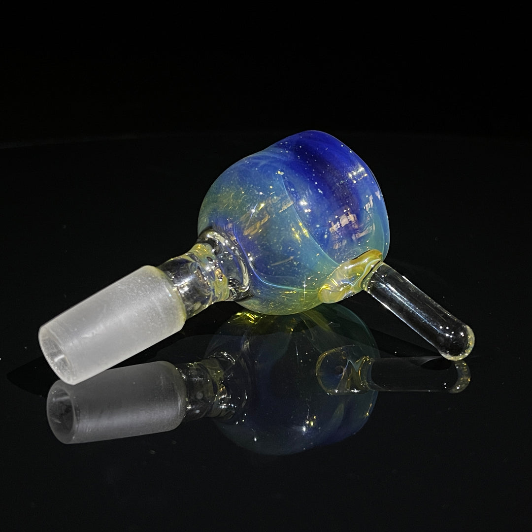 14mm Fumed Party Pull Slide Glass Pipe Mary Jane's Glass