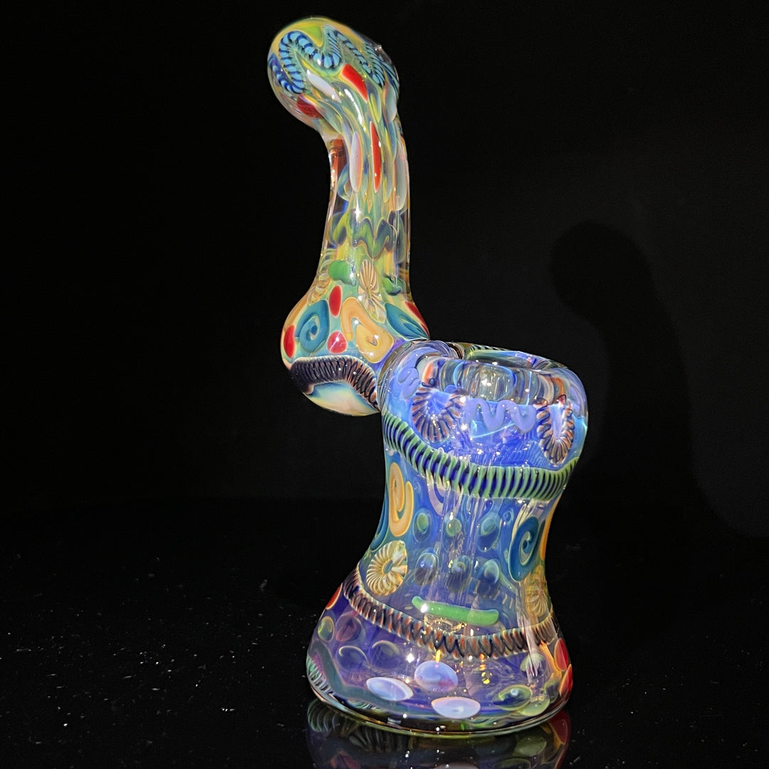 Sherlock Bubbler Glass Pipe Tiny Mike   