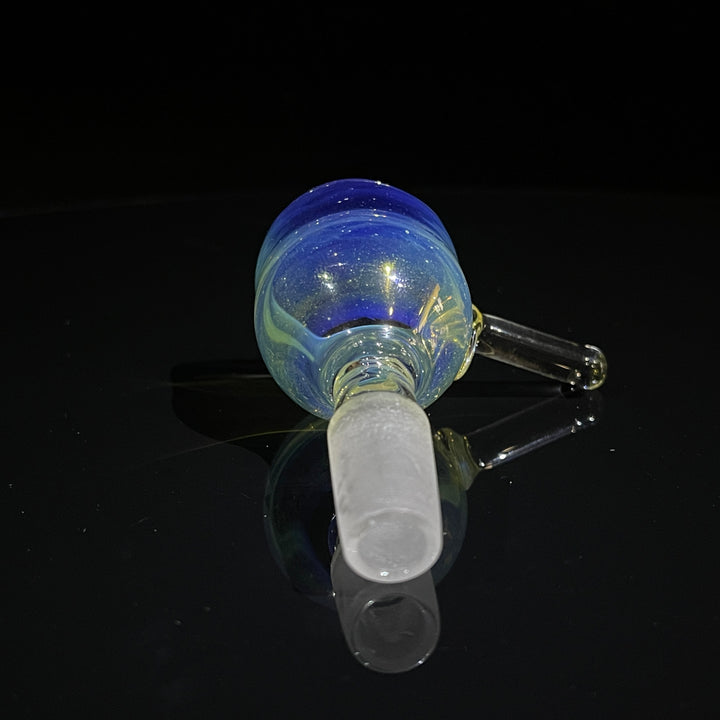 14mm Fumed Party Pull Slide Glass Pipe Mary Jane's Glass