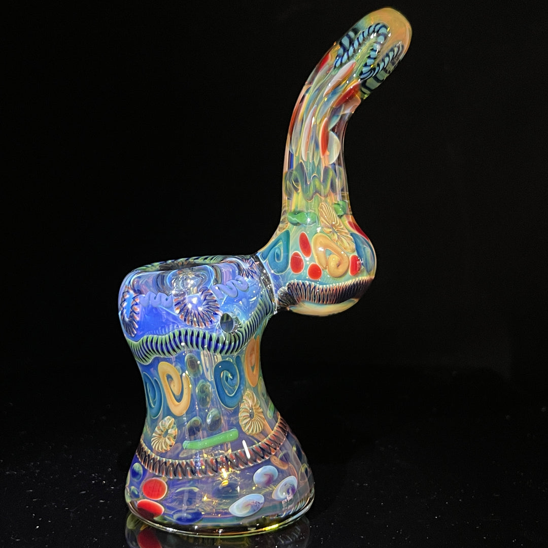 Sherlock Bubbler Glass Pipe Tiny Mike   