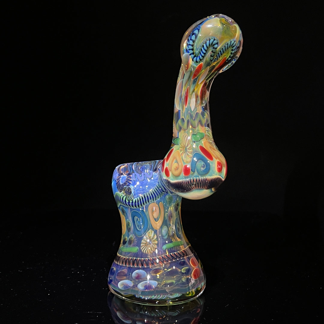 Sherlock Bubbler Glass Pipe Tiny Mike   