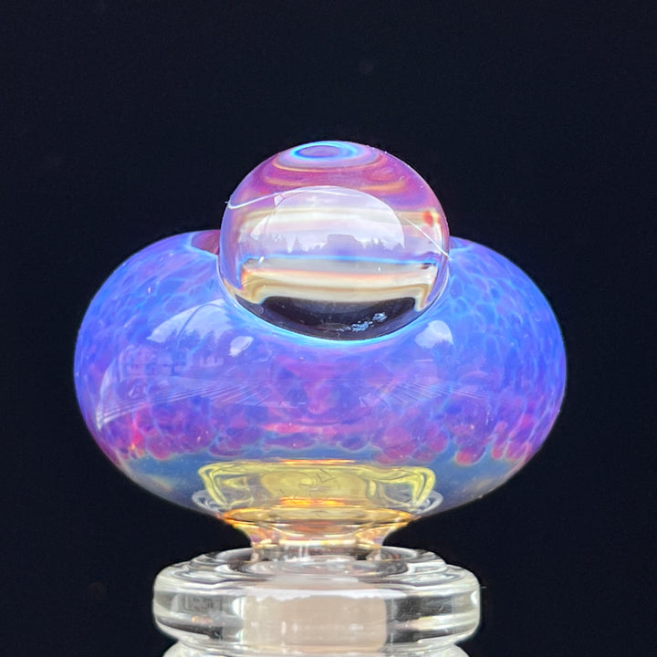 14mm Purple Nebula Pull Slide Accessory Tako Glass   