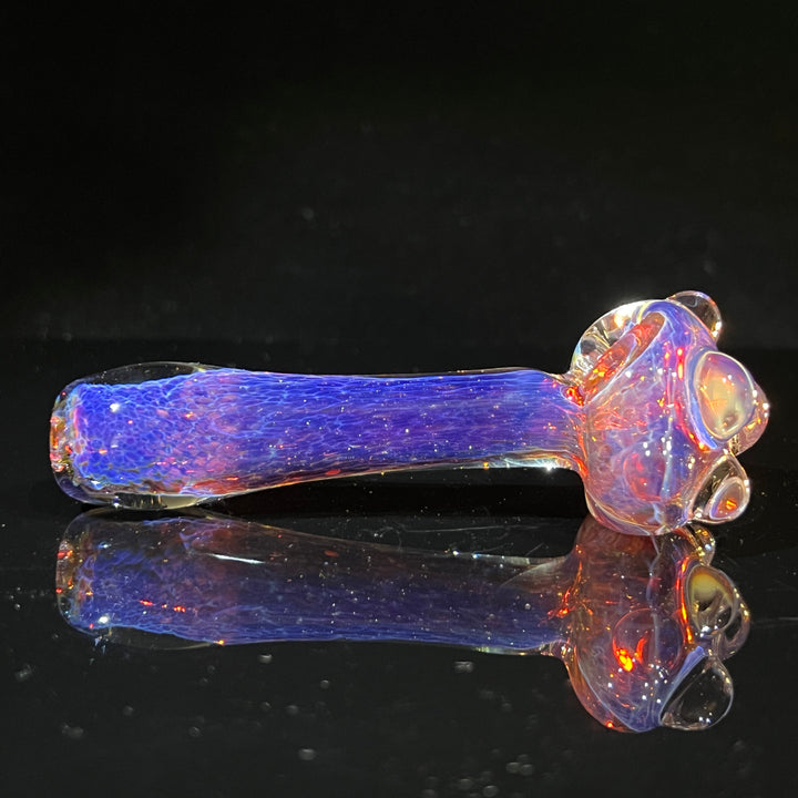 Purple Magic Marble Pipe Glass Pipe Beezy Glass   