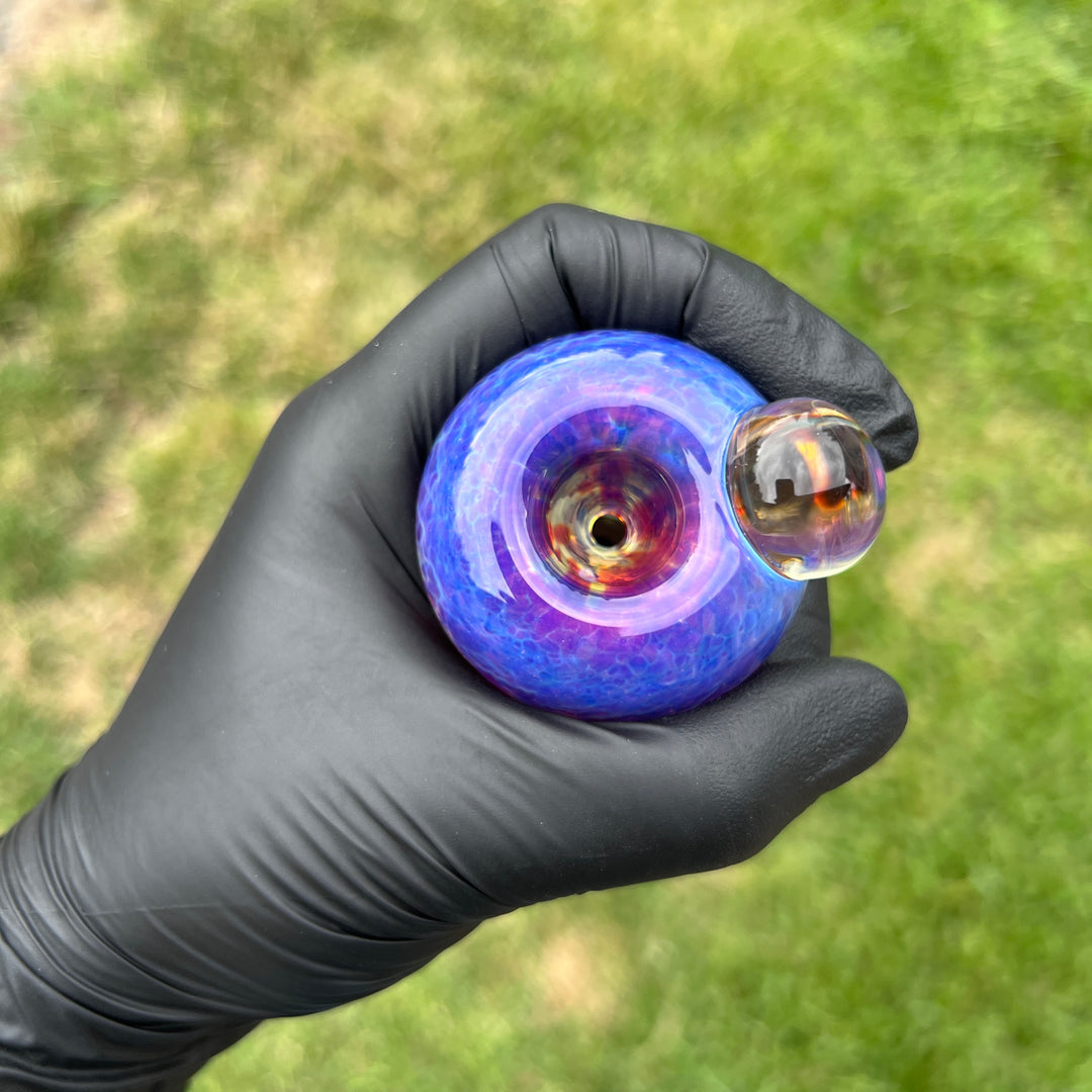 14mm Purple Nebula Pull Slide Accessory Tako Glass   