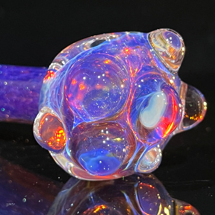 Purple Magic Marble Pipe Glass Pipe Beezy Glass   