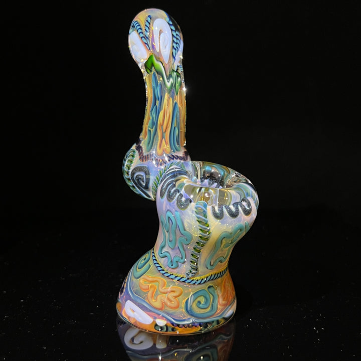 Sherlock Bubbler Glass Pipe Tiny Mike   