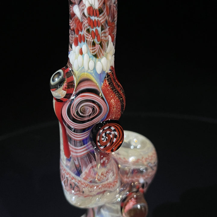 Glass Berry Cupcake Sherlock Bubbler Glass Pipe Glass Berry Cupcake