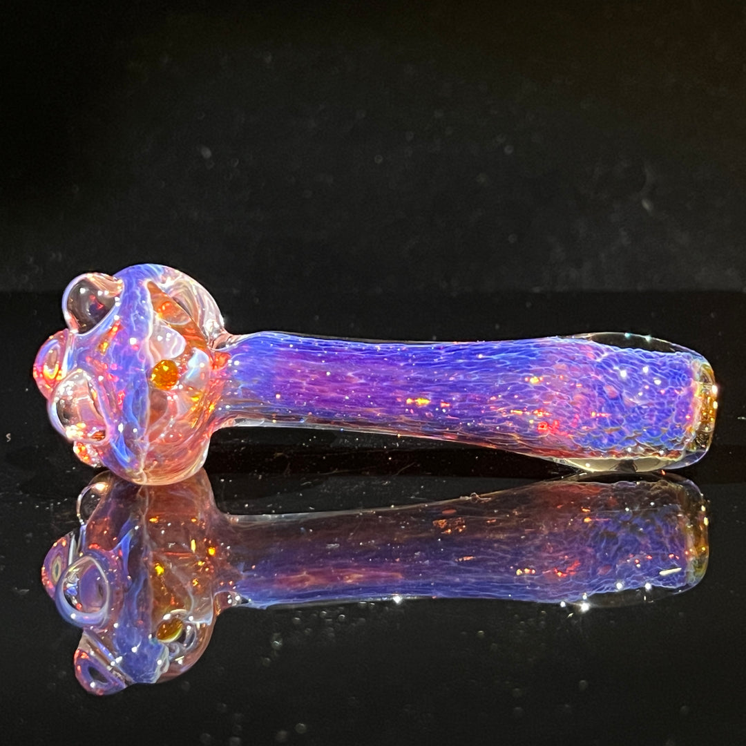 Purple Magic Marble Pipe Glass Pipe Beezy Glass   