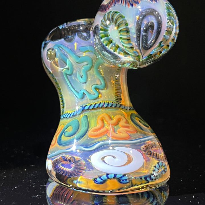 Sherlock Bubbler Glass Pipe Tiny Mike   