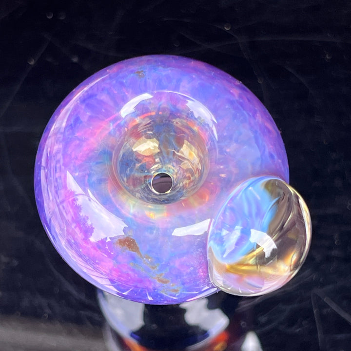 18mm Purple Nebula Pull Slide Accessory Tako Glass   