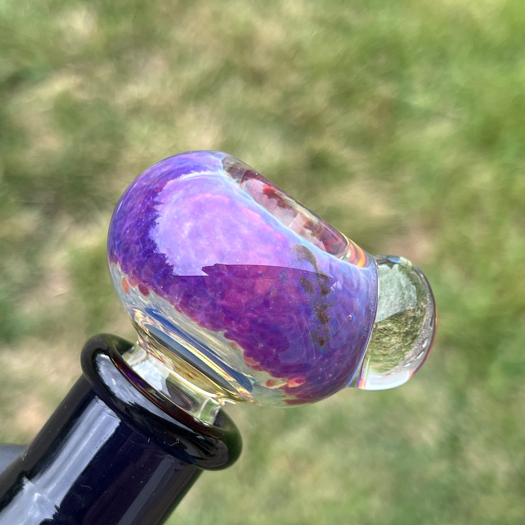 18mm Purple Nebula Pull Slide Accessory Tako Glass   