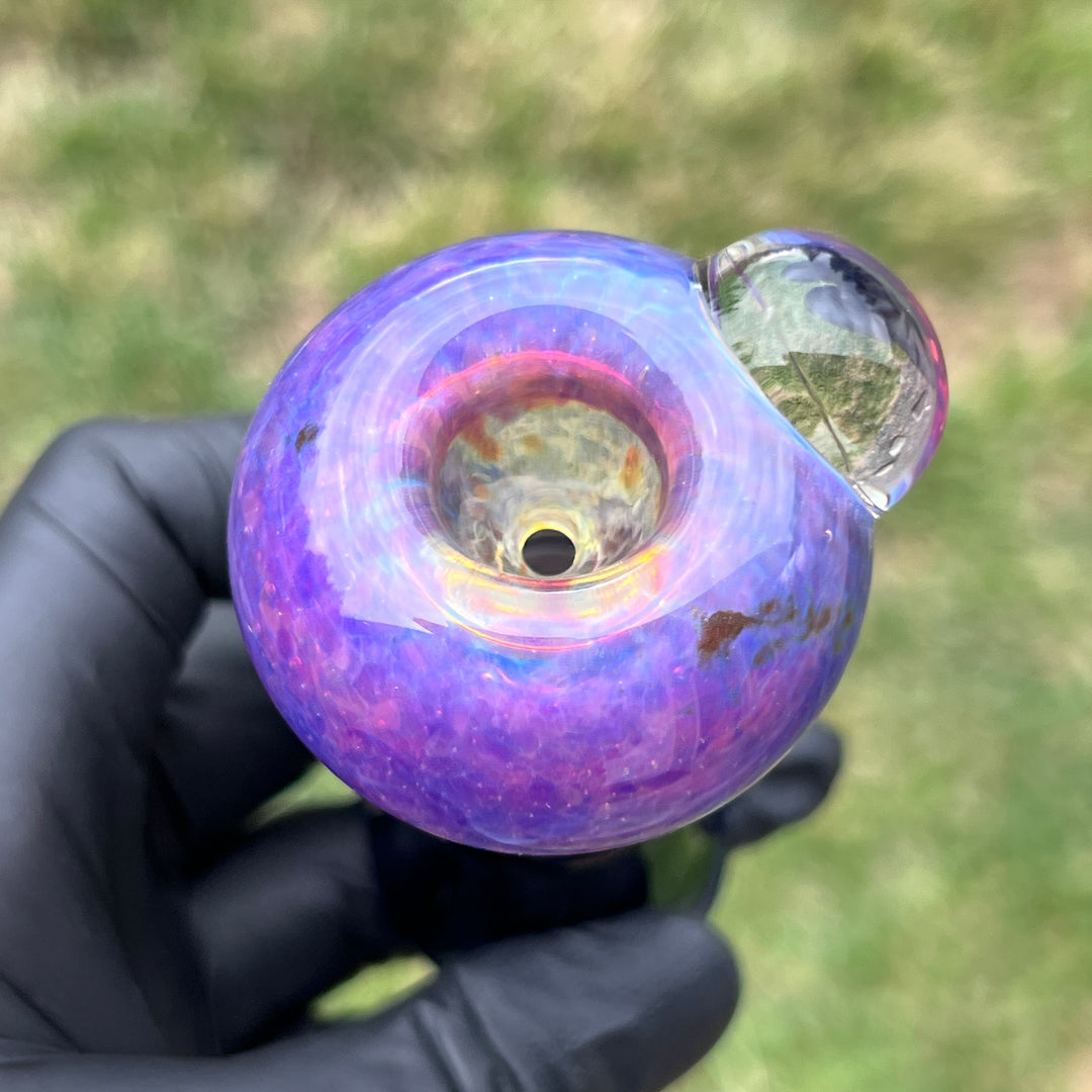 18mm Purple Nebula Pull Slide Accessory Tako Glass   