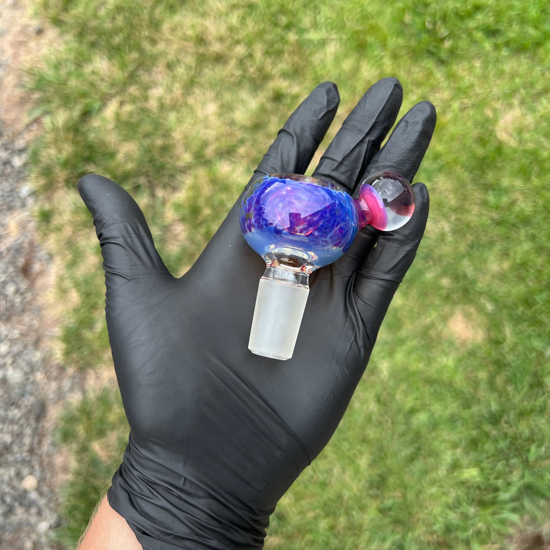 18mm Purple Nebula Pull Slide Accessory Tako Glass   