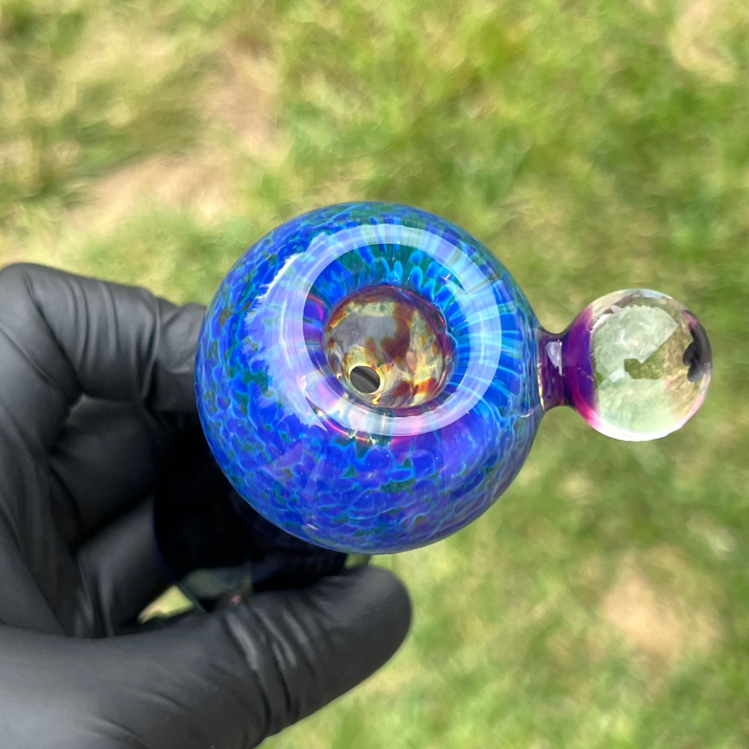 18mm Purple Nebula Pull Slide Accessory Tako Glass   