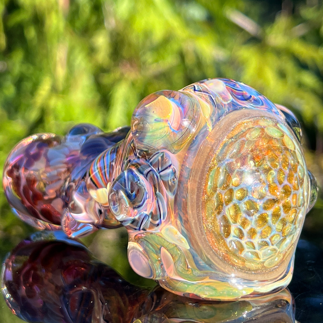 Molten Thick and Twisted Pipe Glass Pipe Molten Imagination