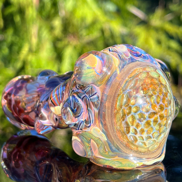 Molten Thick and Twisted Pipe Glass Pipe Molten Imagination