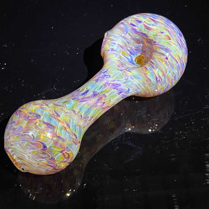 Multi-colored Jumbo Spoon Glass Pipe Jedi Glassworks   