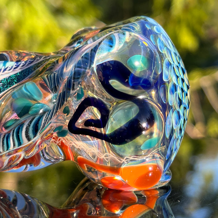 Molten Thick and Twisted Pipe Glass Pipe Molten Imagination