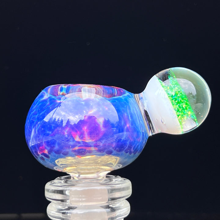 14mm Purple Nebula Ion Pull Slide Accessory Tako Glass   