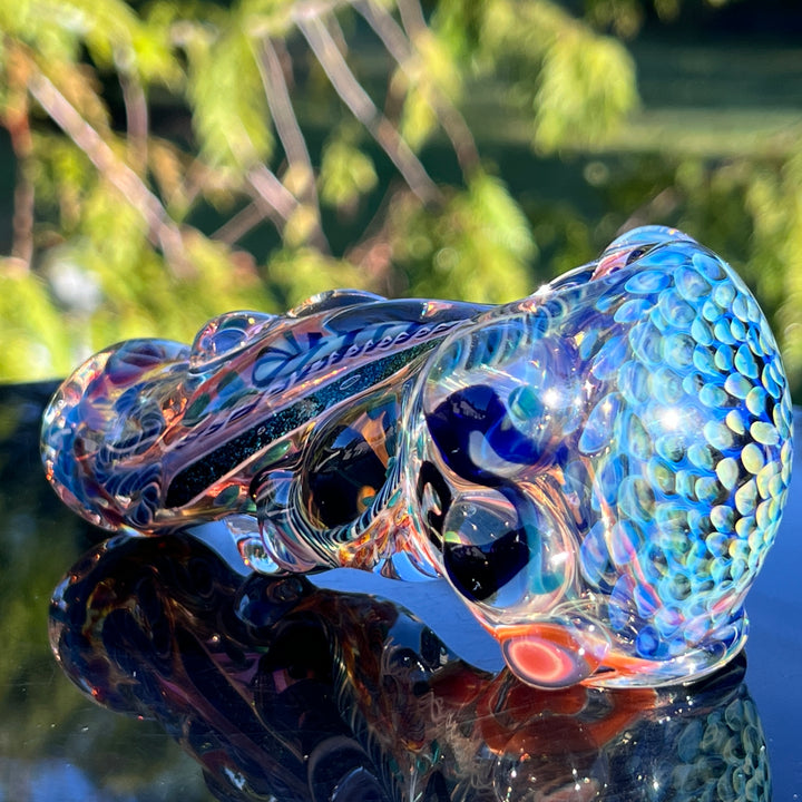 Molten Thick and Twisted Pipe Glass Pipe Molten Imagination