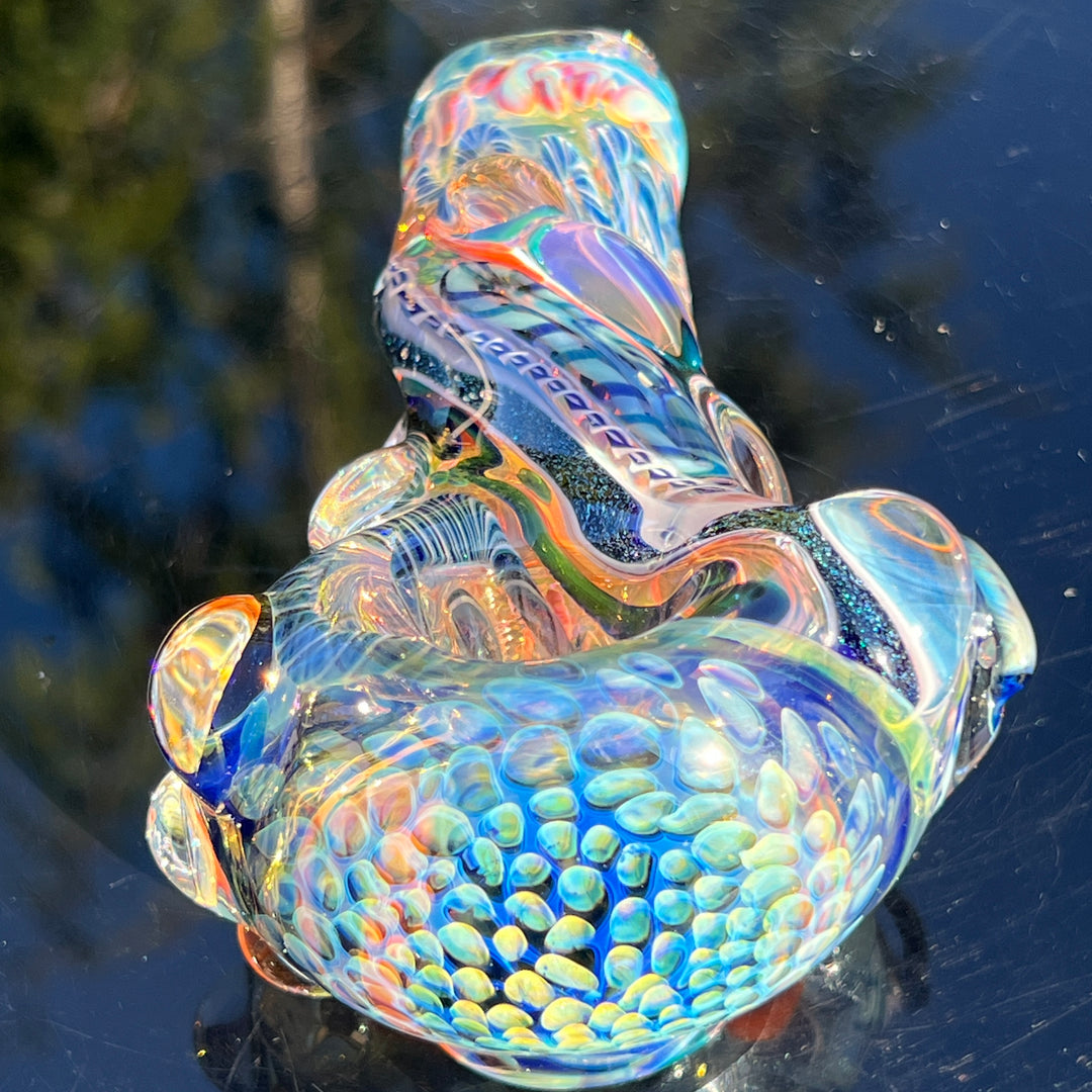 Molten Thick and Twisted Pipe Glass Pipe Molten Imagination