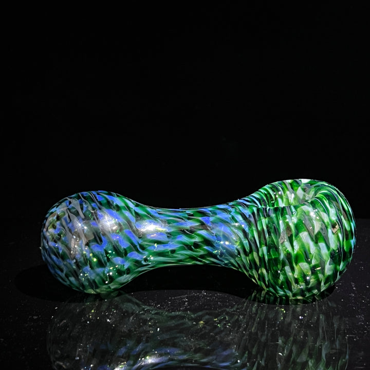 Experimental Green Jumbo Spoon Glass Pipe Jedi Glassworks   