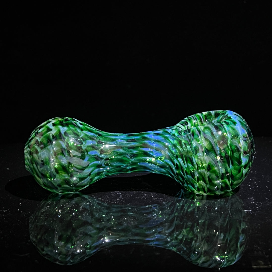 Experimental Green Jumbo Spoon Glass Pipe Jedi Glassworks   