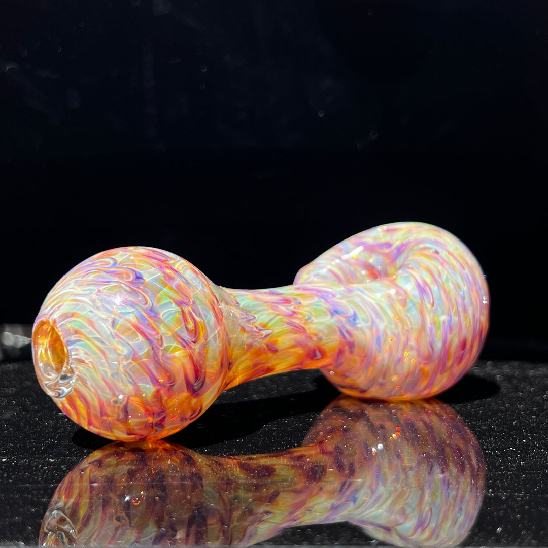 Multi-colored Jumbo Spoon Glass Pipe Jedi Glassworks   