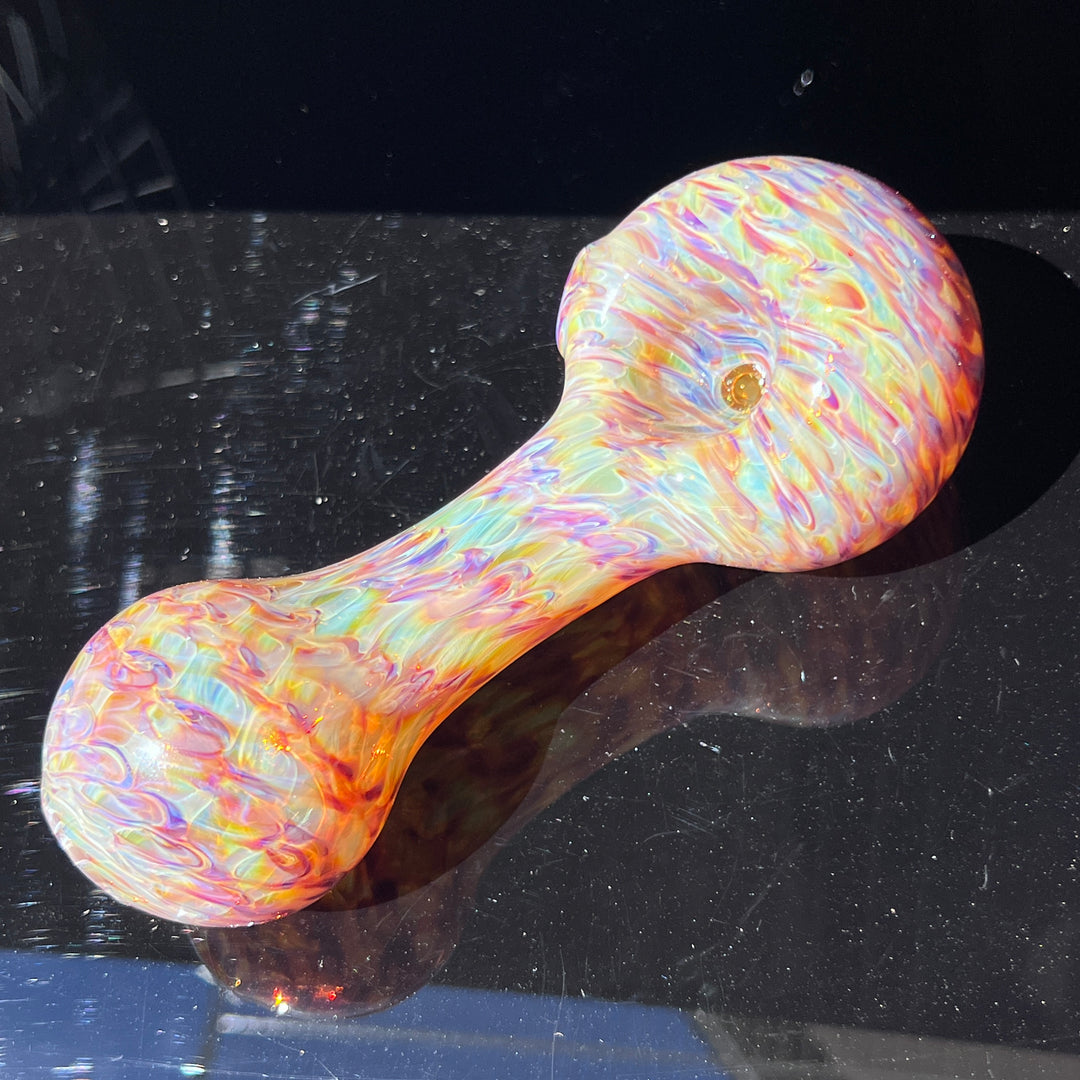 Multi-colored Jumbo Spoon Glass Pipe Jedi Glassworks   