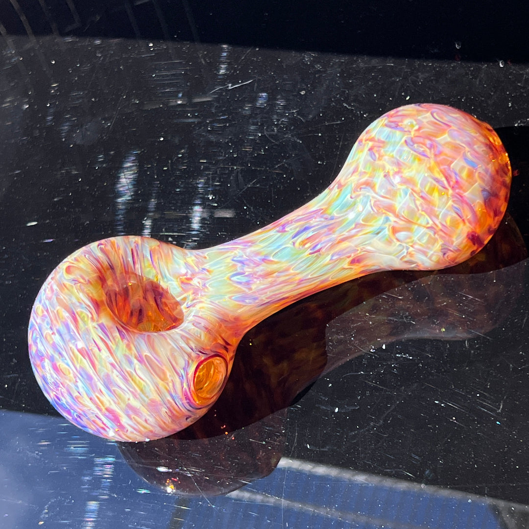 Multi-colored Jumbo Spoon Glass Pipe Jedi Glassworks   