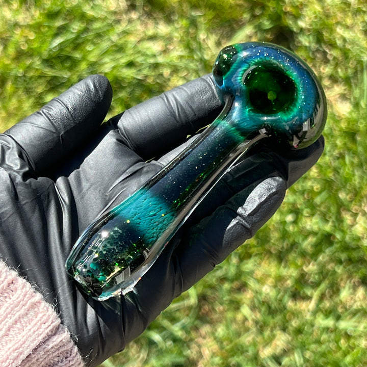 Experimental Jade Pipe Glass Pipe Beezy Glass   