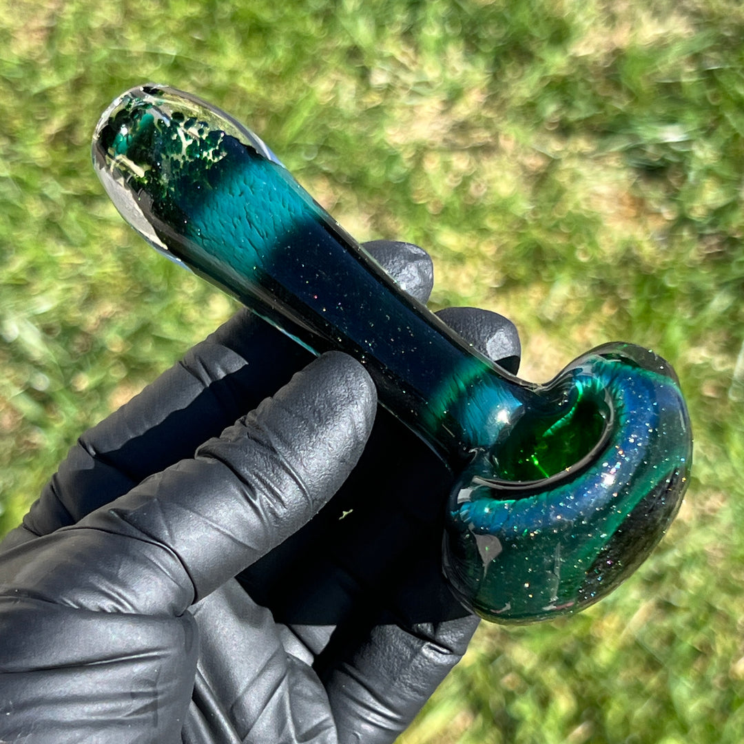 Experimental Jade Pipe Glass Pipe Beezy Glass   