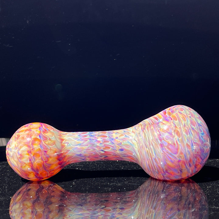 Multi-colored Jumbo Spoon Glass Pipe Jedi Glassworks   