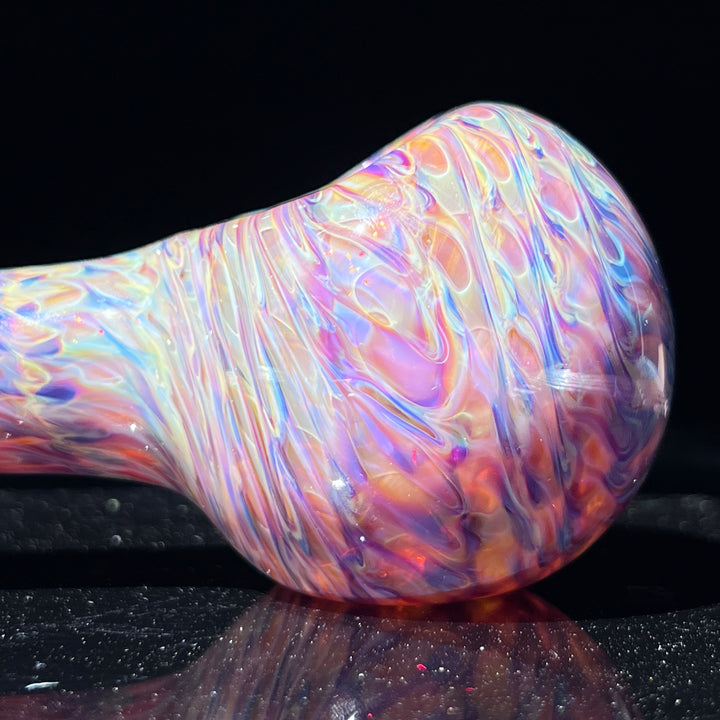 Multi-colored Jumbo Spoon Glass Pipe Jedi Glassworks   