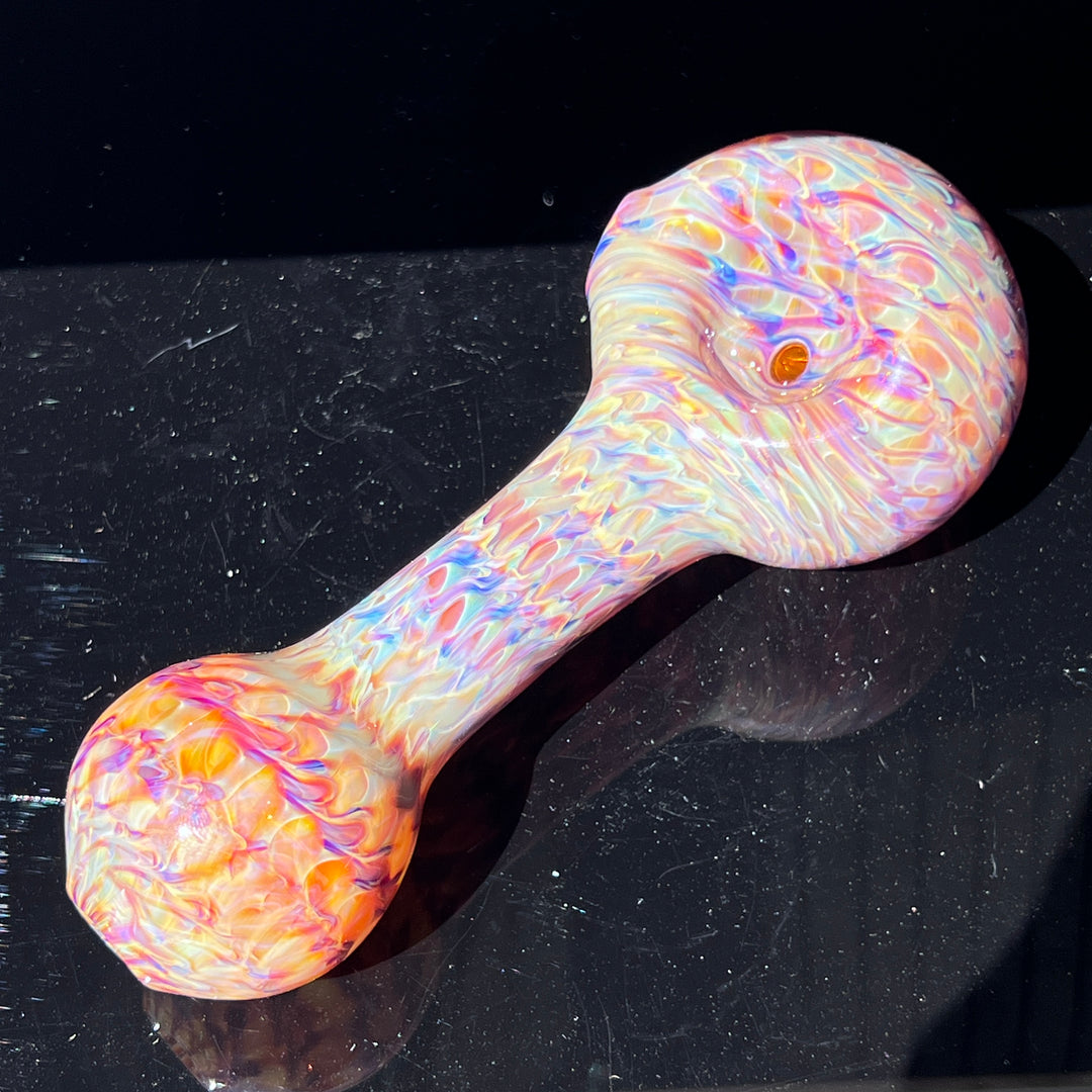 Multi-colored Jumbo Spoon Glass Pipe Jedi Glassworks   