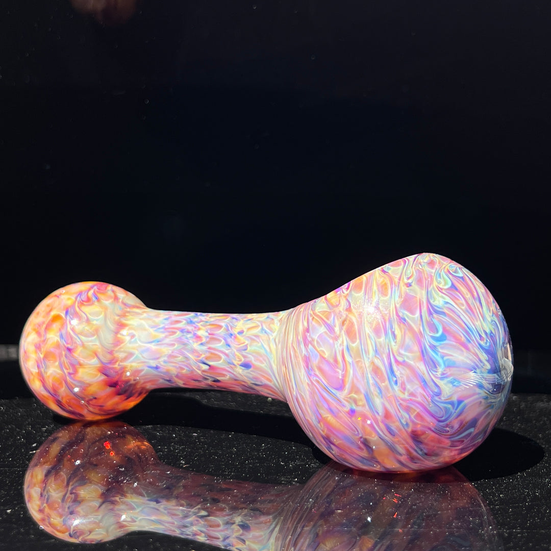 Multi-colored Jumbo Spoon Glass Pipe Jedi Glassworks   