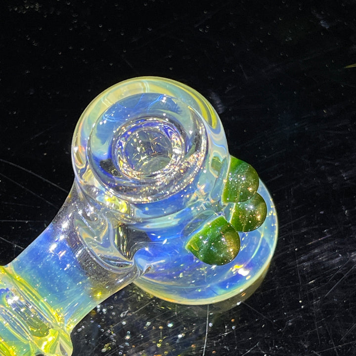 Silver Fumed Hash Hammer Glass Pipe Crondo Glassics   