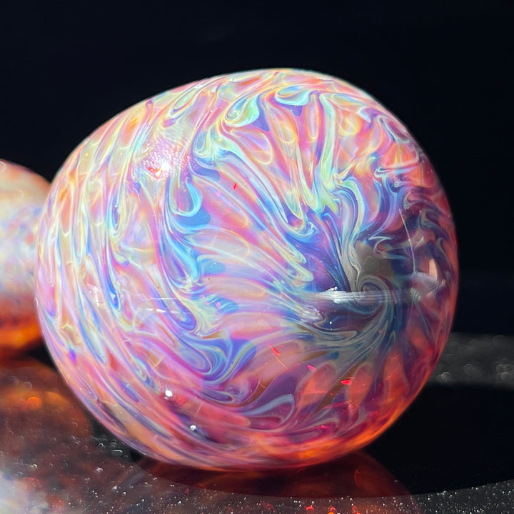 Multi-colored Jumbo Spoon Glass Pipe Jedi Glassworks   