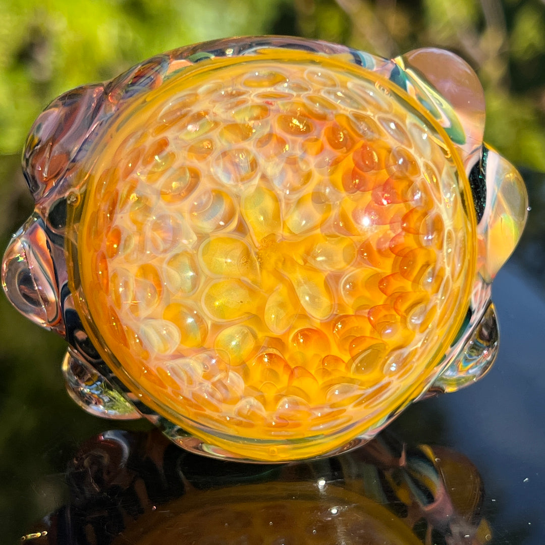 Molten Thick and Twisted Pipe Glass Pipe Molten Imagination