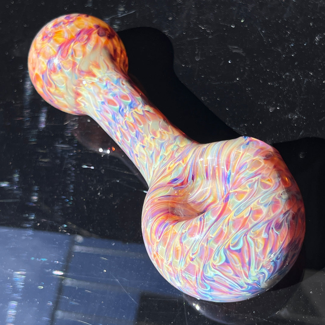 Multi-colored Jumbo Spoon Glass Pipe Jedi Glassworks   